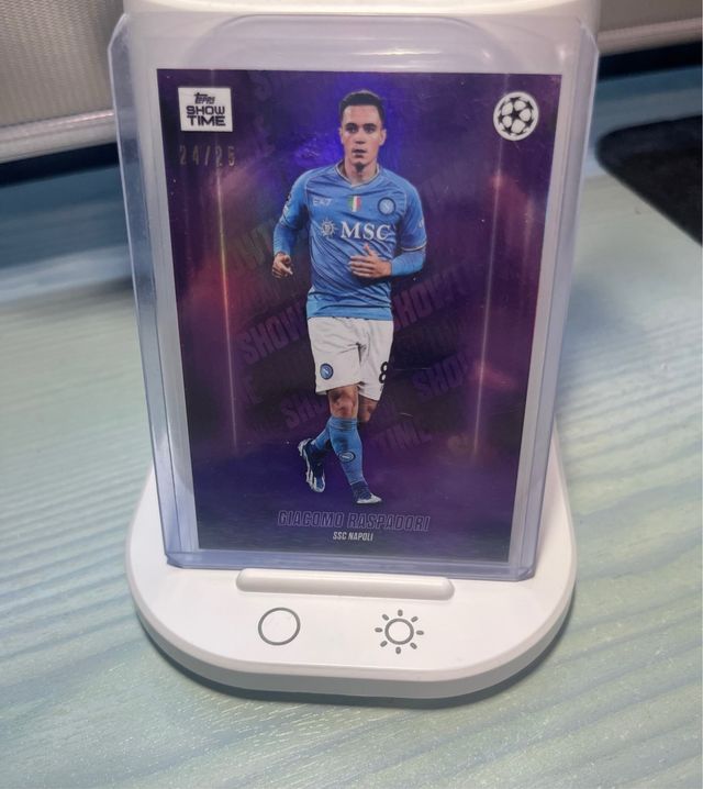 Raspadori /25 topps showtime champions napoles