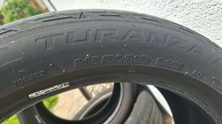 4 Neumáticos 215/50/18 92w Bridgestone