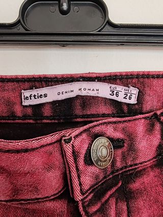 Pitillo rojo - Talla S