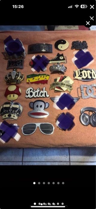 Hebillas Cinturones Variadas