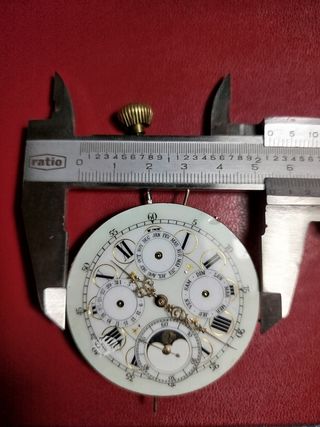 RELOJ BOLSILLO FASE LUNAR