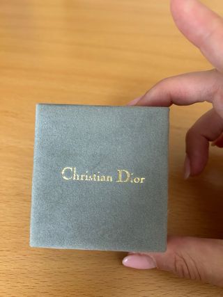 Pasador corbata Christian Dior - Dorado y plateado