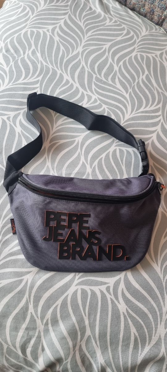 Riñonera Pepe Jeans - Gris/Naranja