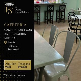0745-CAFETERÍA GASTRO BAR CON AMBIENTACIÓN MUSICAL