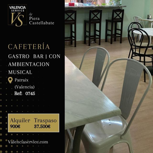 0801-CAFETERÍA GASTRO BAR CON AMBIENTACIÓN MUSICAL