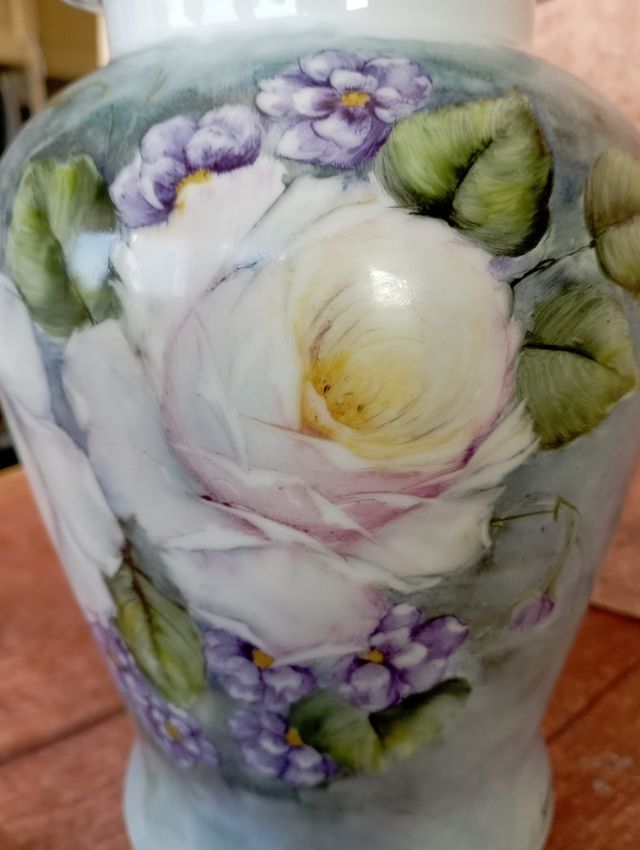 Base lampada in porcellana