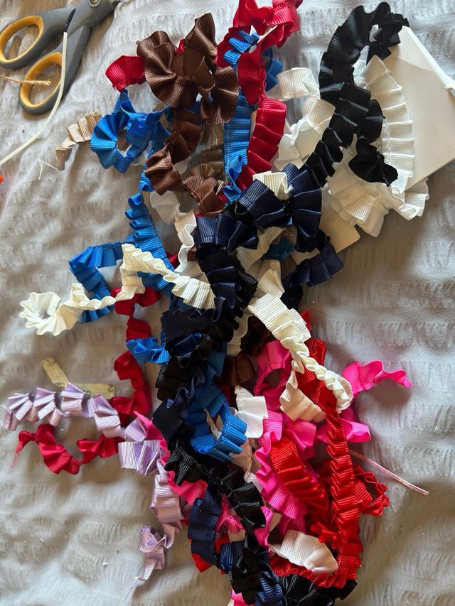 kit de lazos y cuerdas cuero y flores