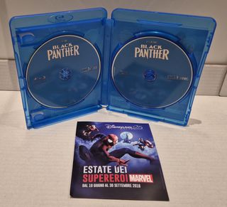 BLACK PANTHER BLURAY 3D + 2D