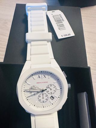 Orologio Armani Exchange bianco nuovo!!