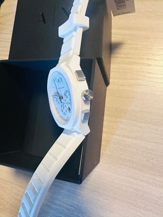 Orologio Armani Exchange bianco nuovo!!