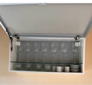 Mueble alto vitrina cocina