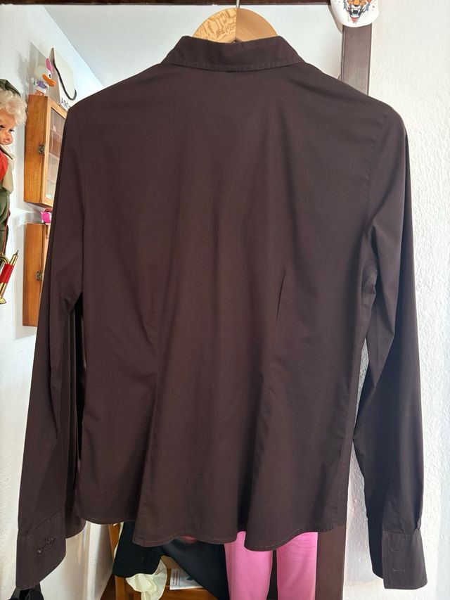 Camisa marrón TRIBUNE