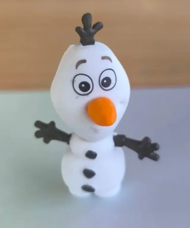Palw olaf muñeco goma borrar