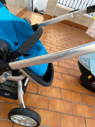 Carrito bebé Graco 3 piezas azul