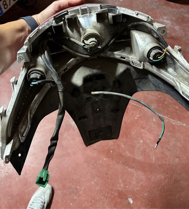 Guardabarros trasero Kymco Agility City 125