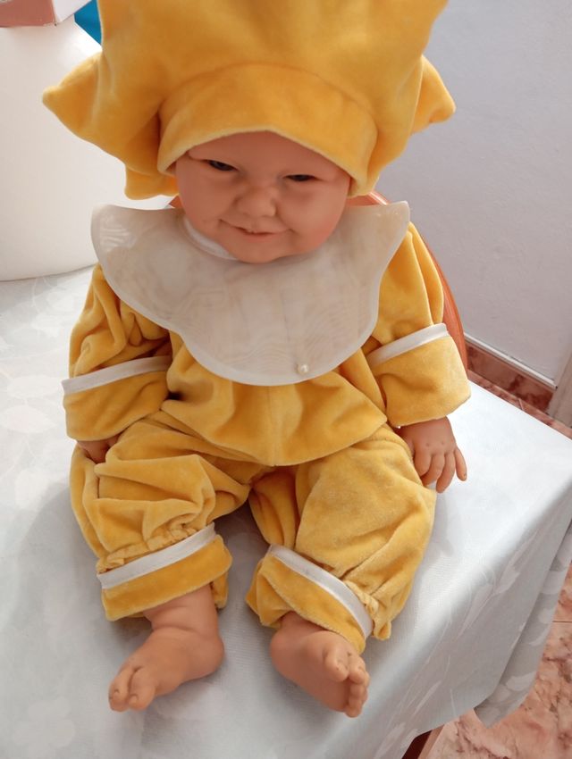 Traje de sol bebé reborn