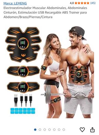 Electroestimulador Muscular Abdominales *NUEVO*