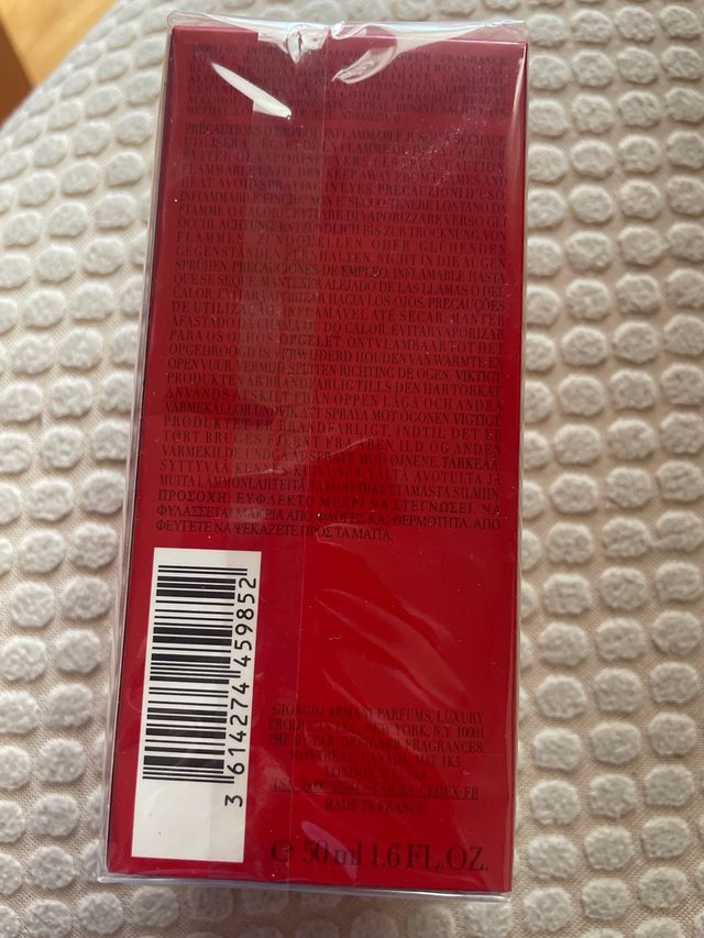 Perfume giorgio armani red musk 59 ml