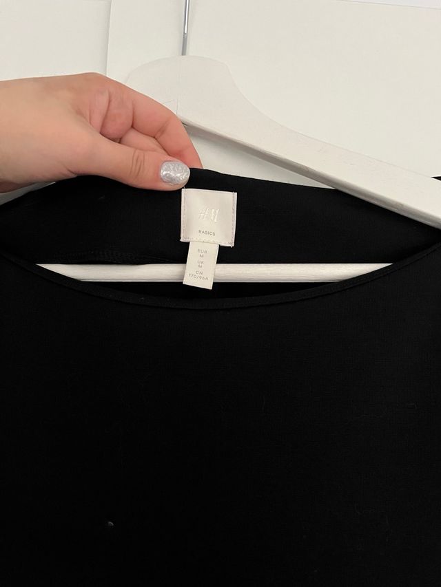 Vestido negro HM - Talla M