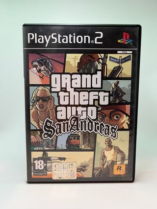 Grand Theft Auto: San Andreas  PS2  Completo in Italiano