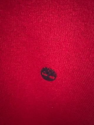 Jersei Timberland rojo - Talla L