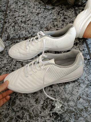 Zapatillas fútbol imviso blancas
