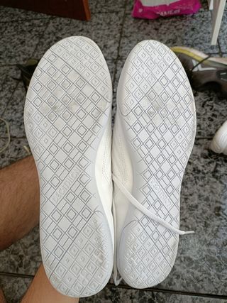 Zapatillas fútbol imviso blancas