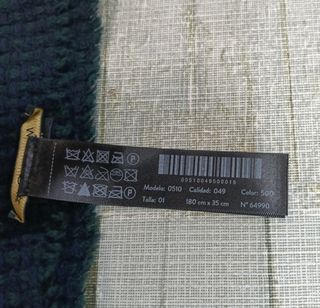 Bufanda de lana Massimo Dutti