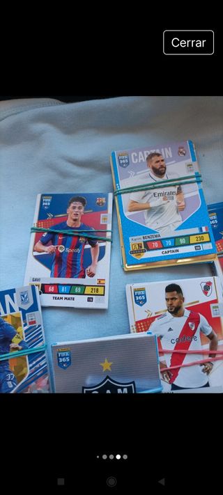 280 Cromos Adrenalyn FIFA 22-23