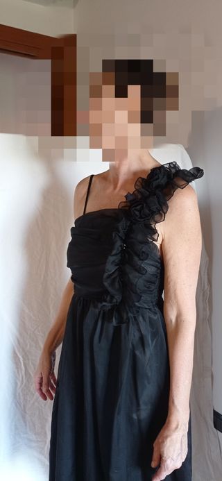 Vestito nero elegante taglia S-M