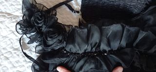 Vestito nero elegante taglia S-M