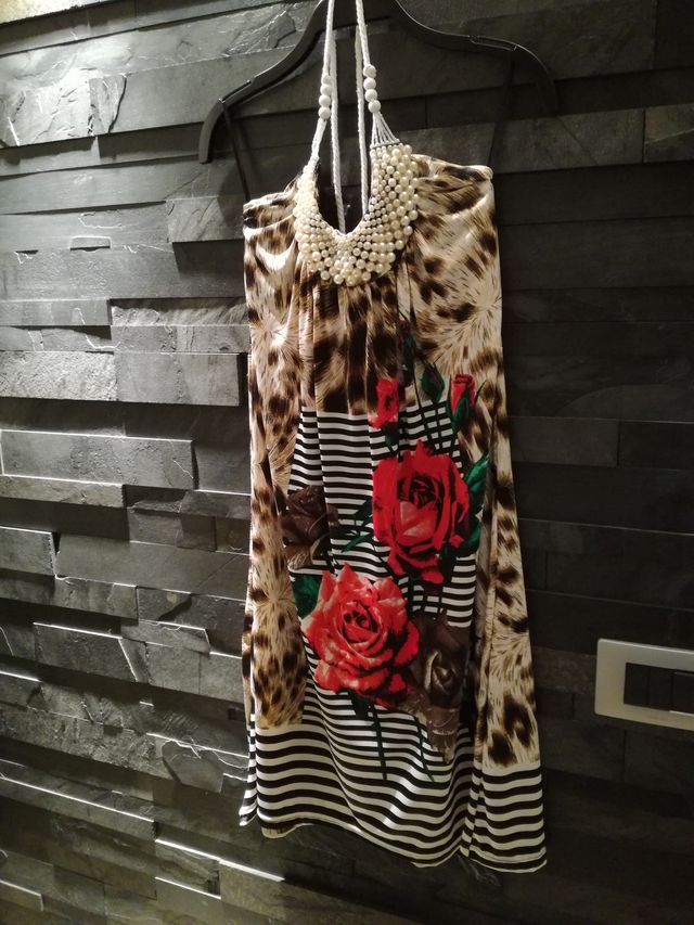 Vestito donna con perle