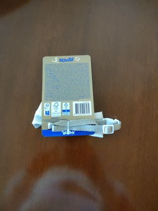 Papillon per cani Beasty - argentato