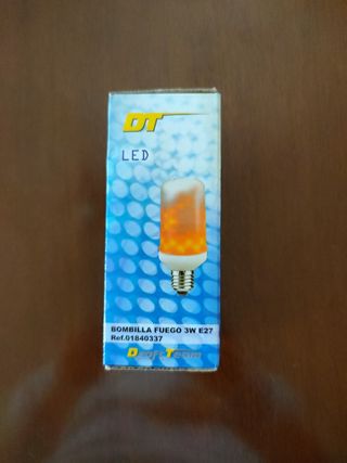 Lampadina Fiamma LED DT 3W E27