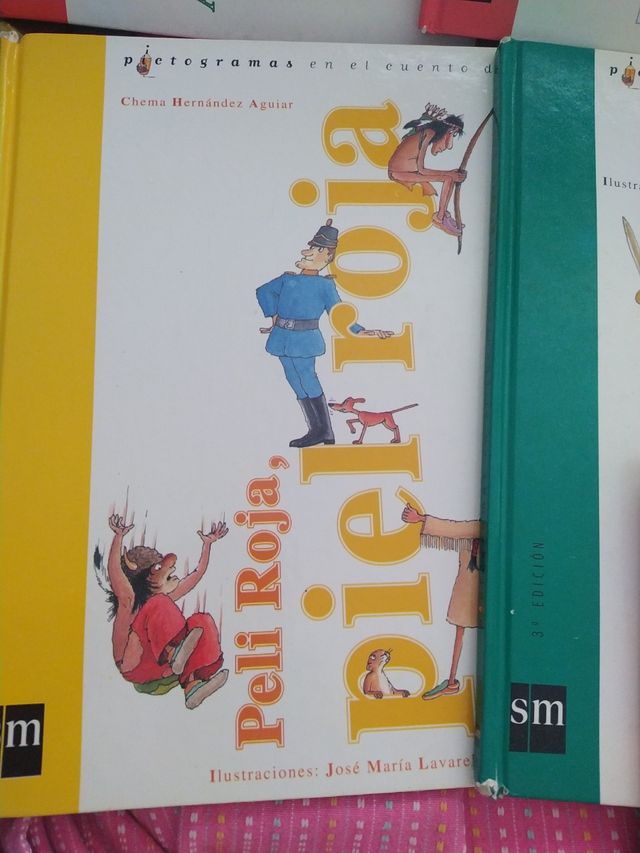 Libros primeros lectores con Pictogramas