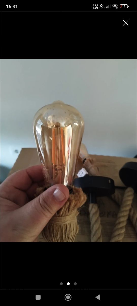 Lampara Colgante Cordera - Inspire