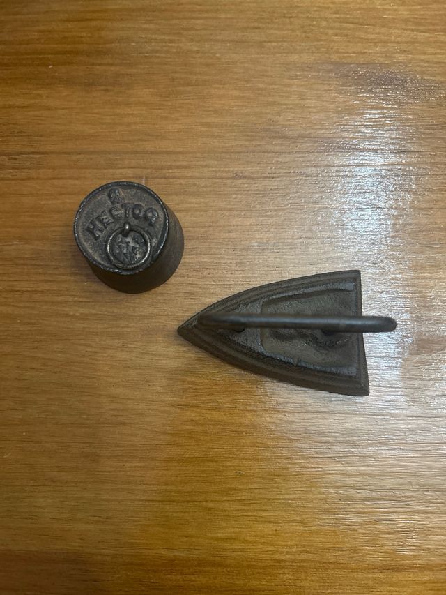 Cafetera, Plancha Antigua ELMA, bascual, candil...