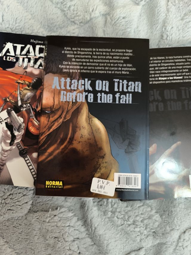 Pack Ataque a los titanes