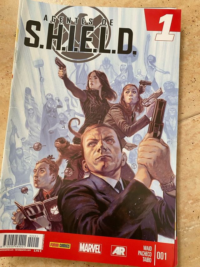 Agentes de SHIELD. Mark Waid. Librerías: 26 euros