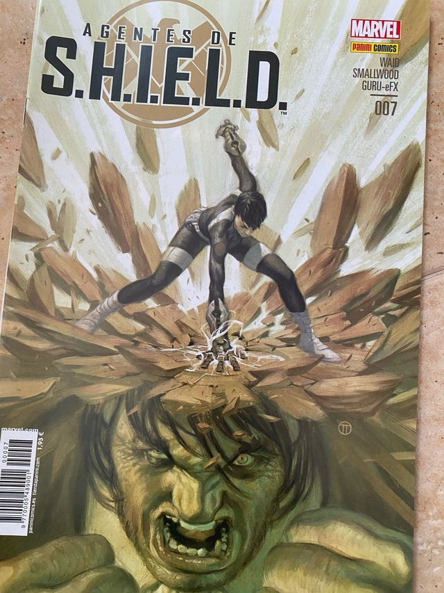 Agentes de SHIELD. Mark Waid. Librerías: 26 euros