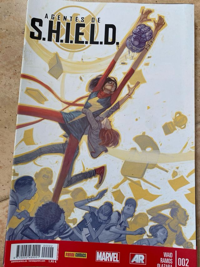 Agentes de SHIELD. Mark Waid. Librerías: 26 euros