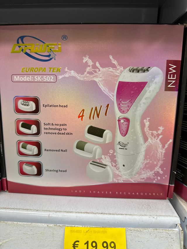 Ladies shaver