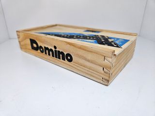 Domino in legno artigianale