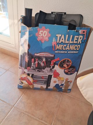 Taller mecánico infantil 50 piezas