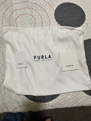 Bolso Furla bandolera bicolor