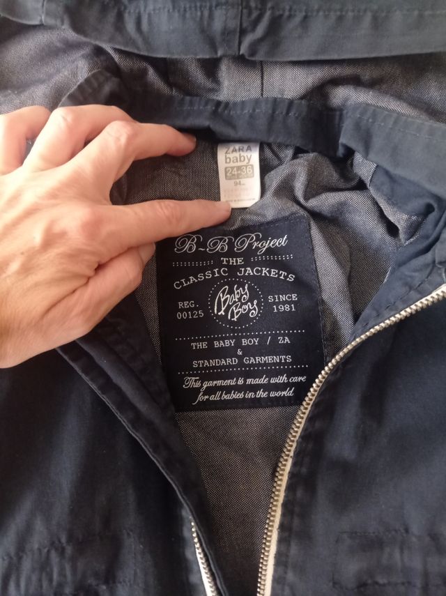 Cazadoras niño bebe