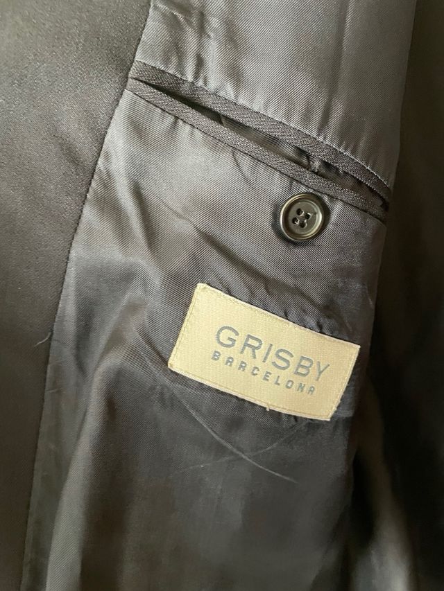 Chaqueta hombre - Talla 58 azul marino