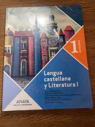Lengua Castellana y Literatura 1º Bachillerato....