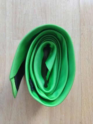 Corbata verde manzana hombre