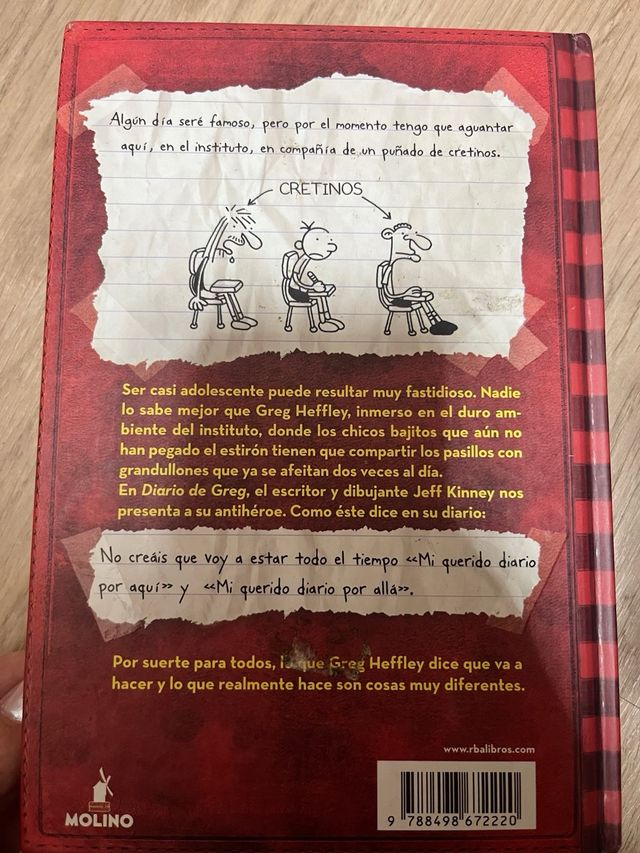 Diario de Greg 1 - Un pringao total